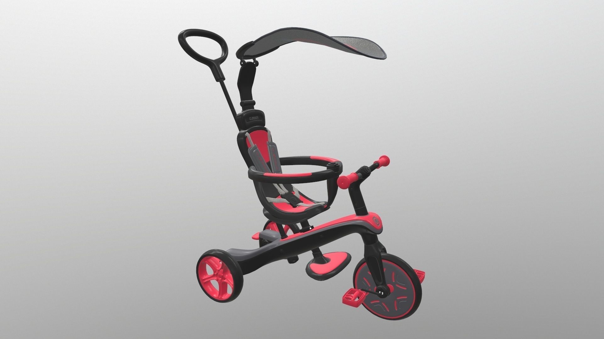 Globber explorer trike 3D model_6