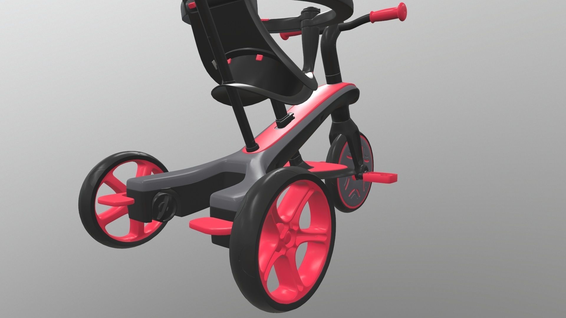 Globber explorer trike 3D model_21