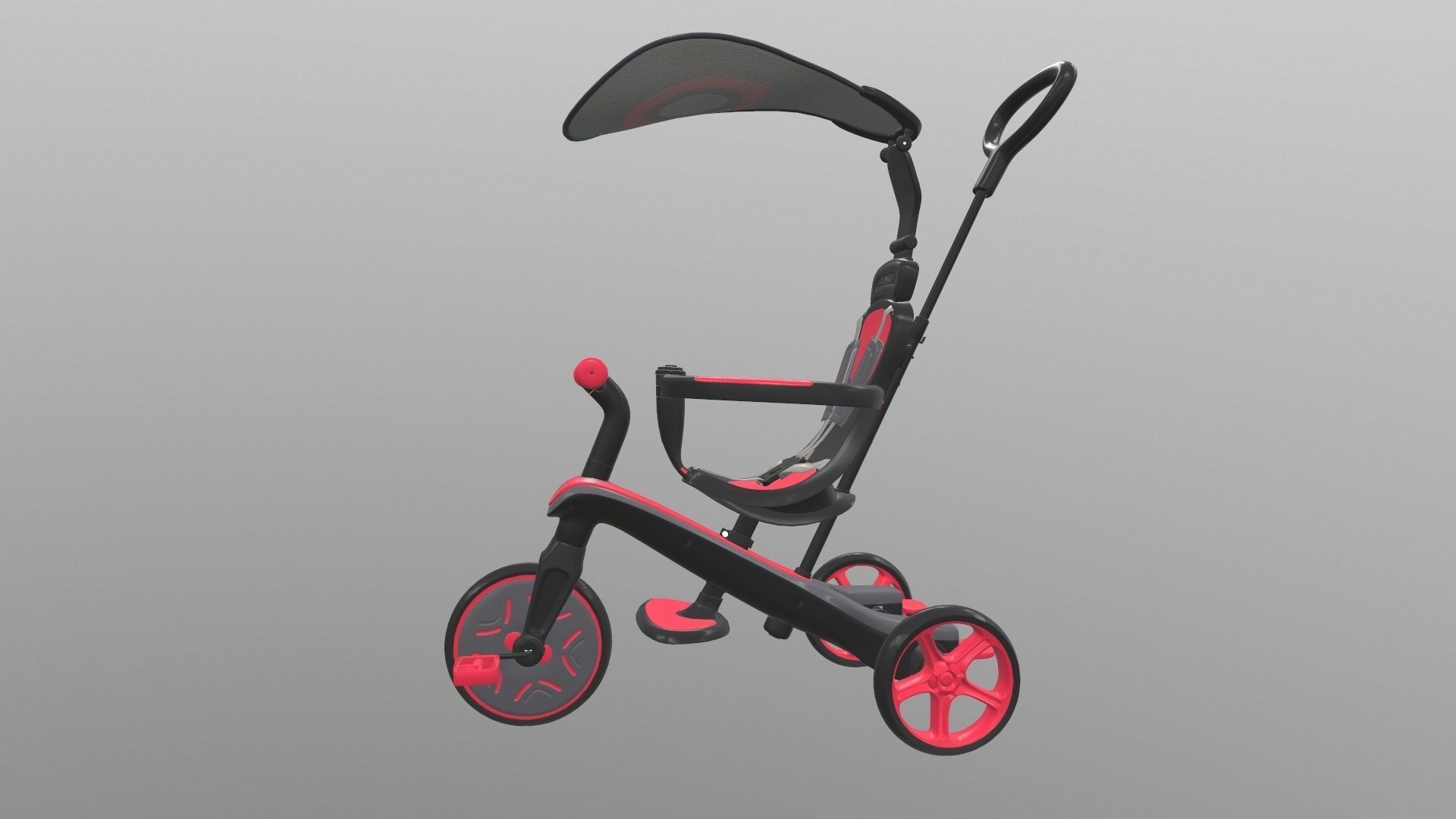 Globber explorer trike 3D model_3