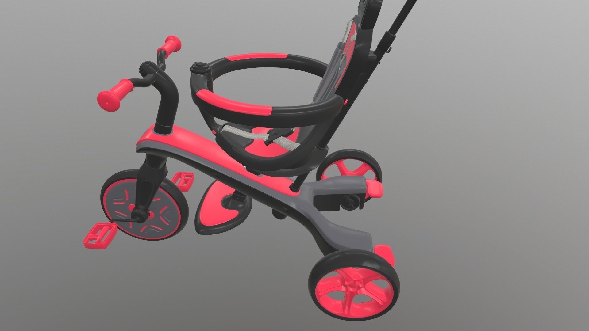 Globber explorer trike 3D model_10