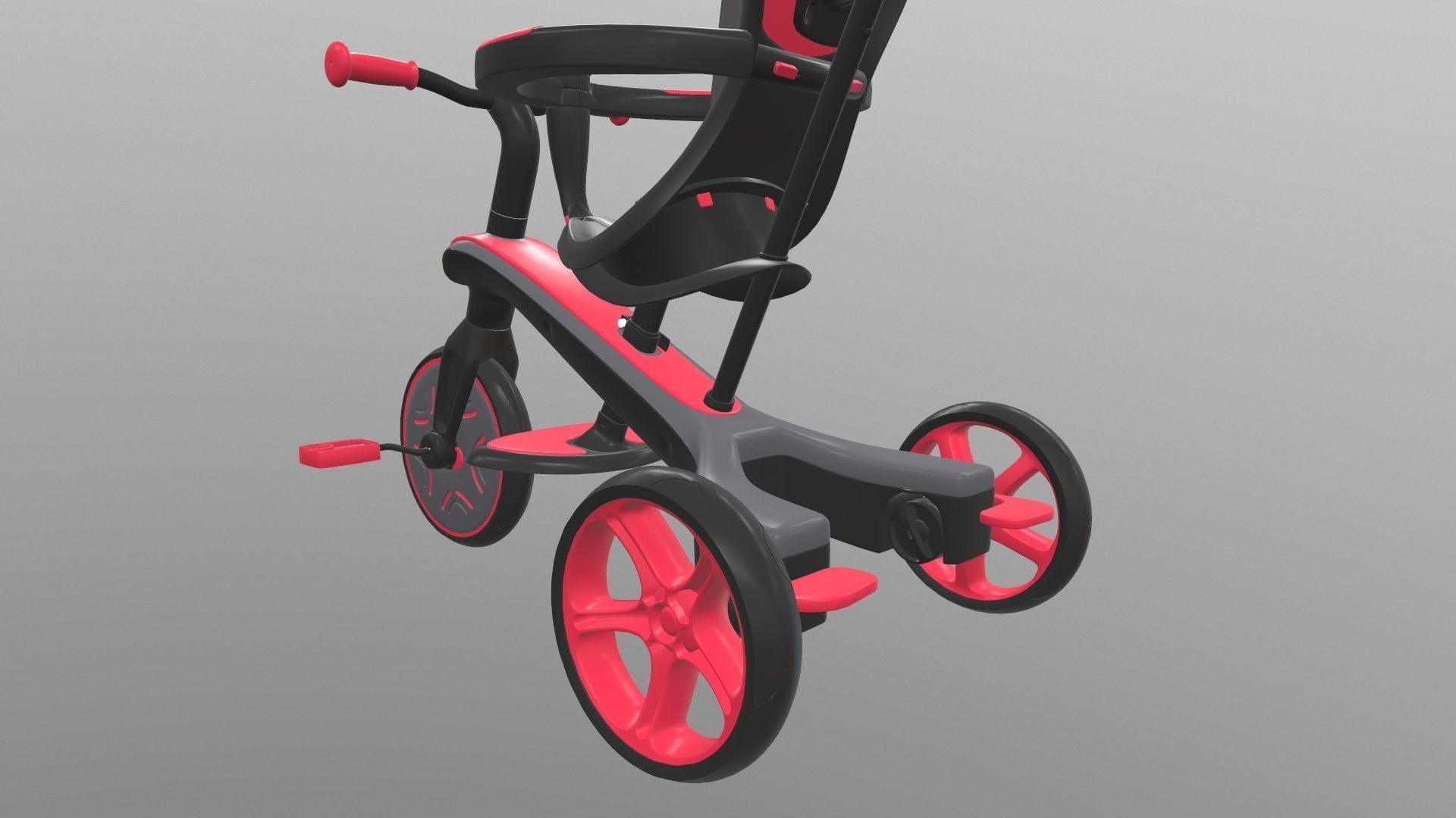 Globber explorer trike 3D model_22