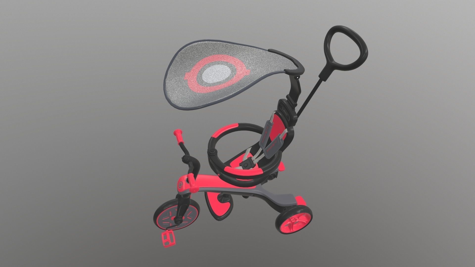 Globber explorer trike 3D model_5