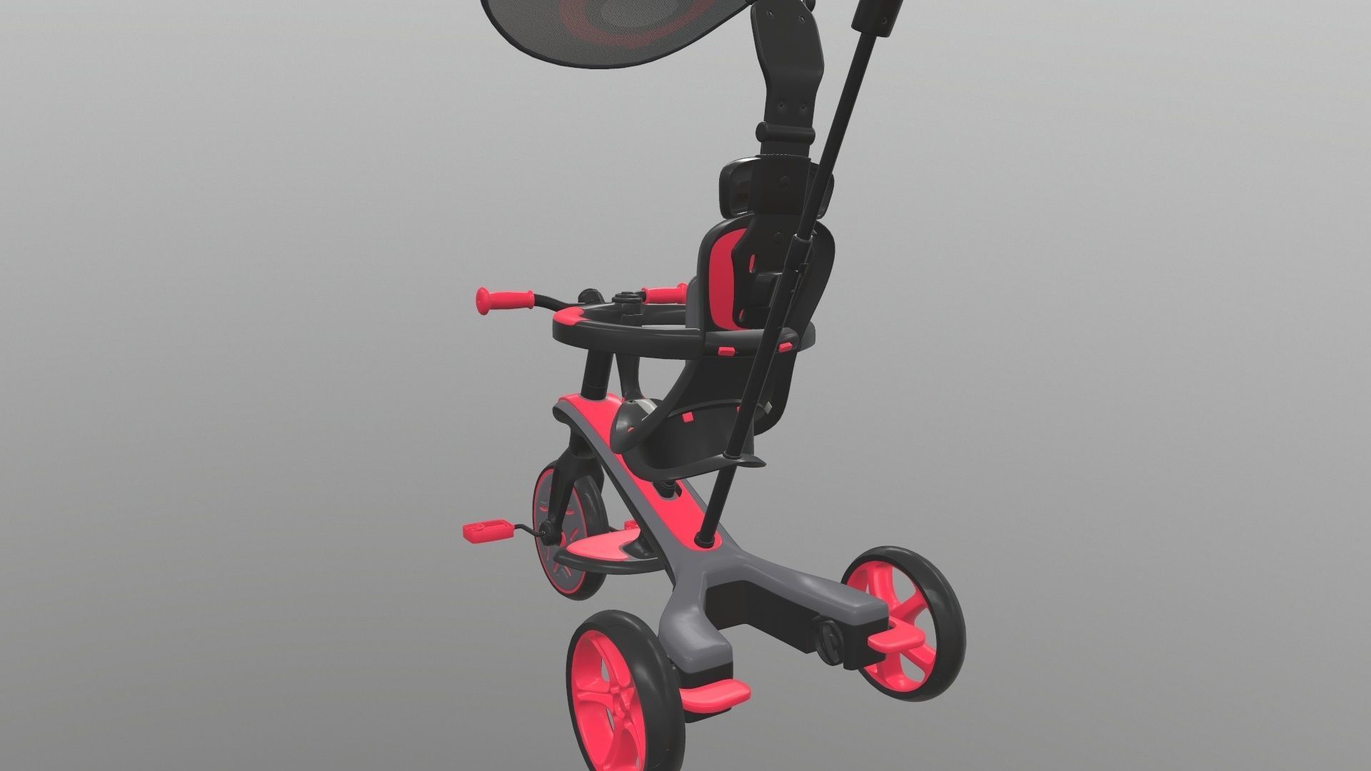 Globber explorer trike 3D model_8