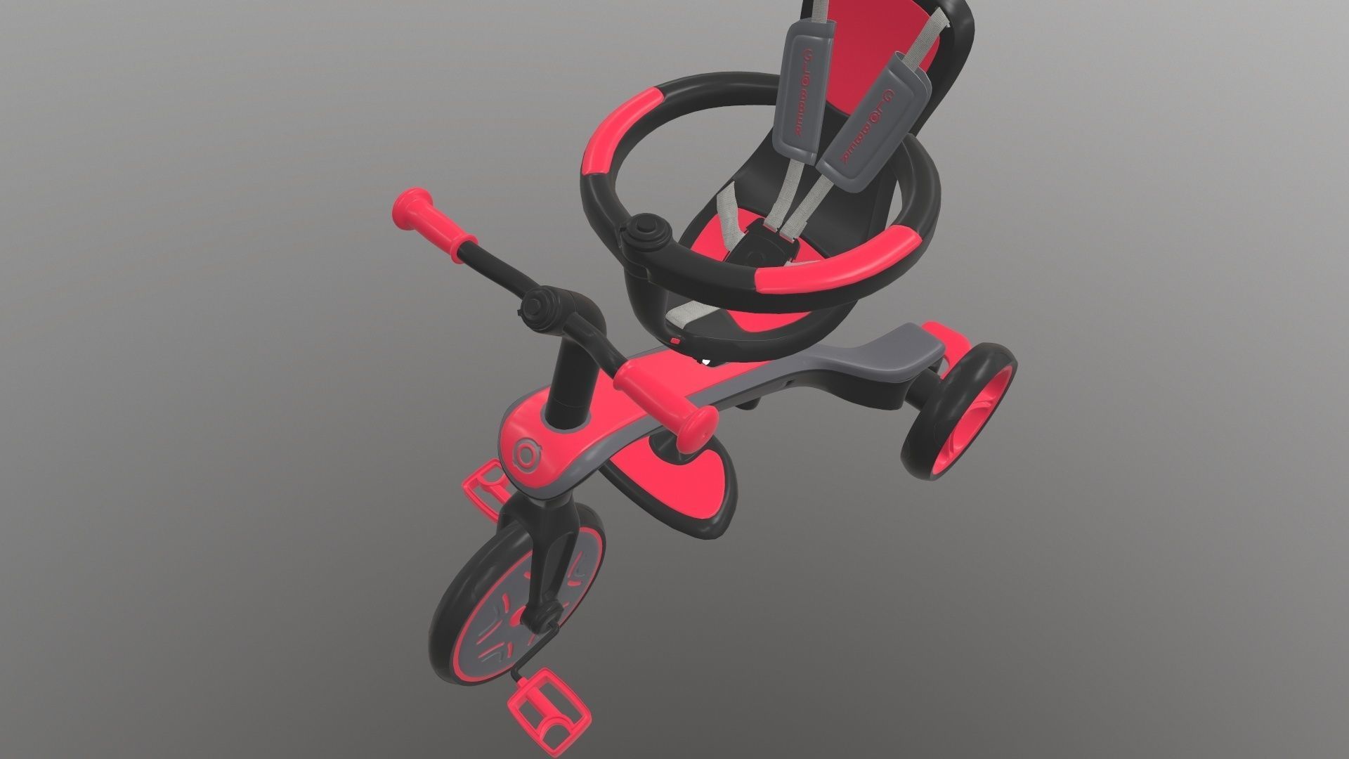 Globber explorer trike 3D model_12