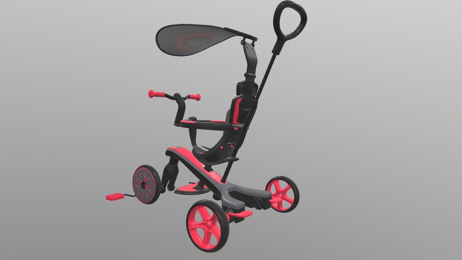 Globber explorer trike 3D model_32