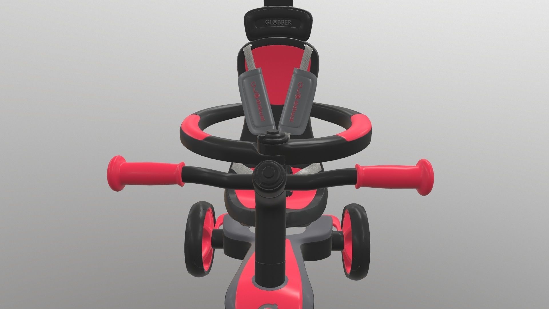 Globber explorer trike 3D model_15