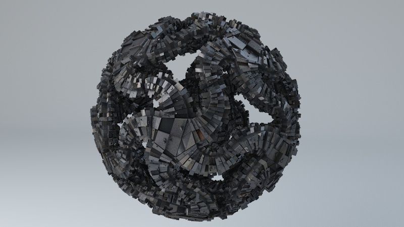 Sci-Fi Shapes Linghun 3D model_21