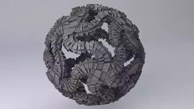 Sci-Fi Shapes Linghun 3D model
