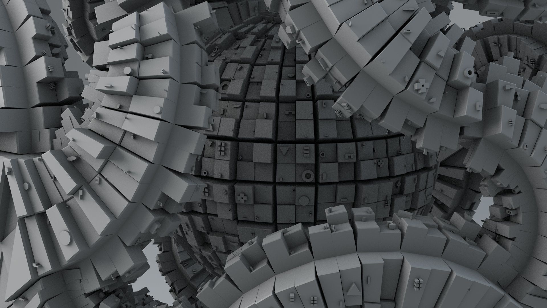 Sci-Fi Shapes Linghun 3D model_8