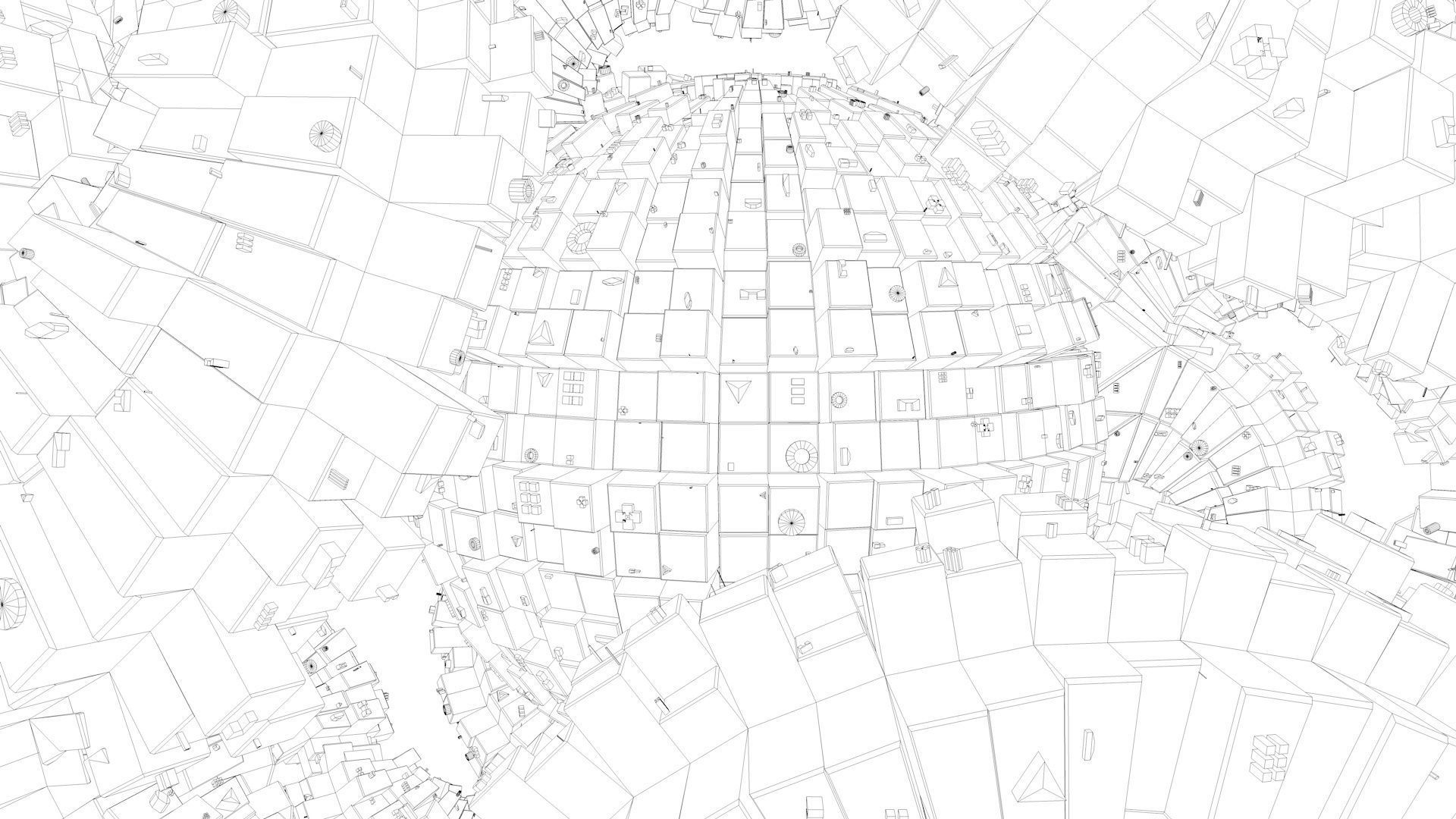 Sci-Fi Shapes Linghun 3D model_19