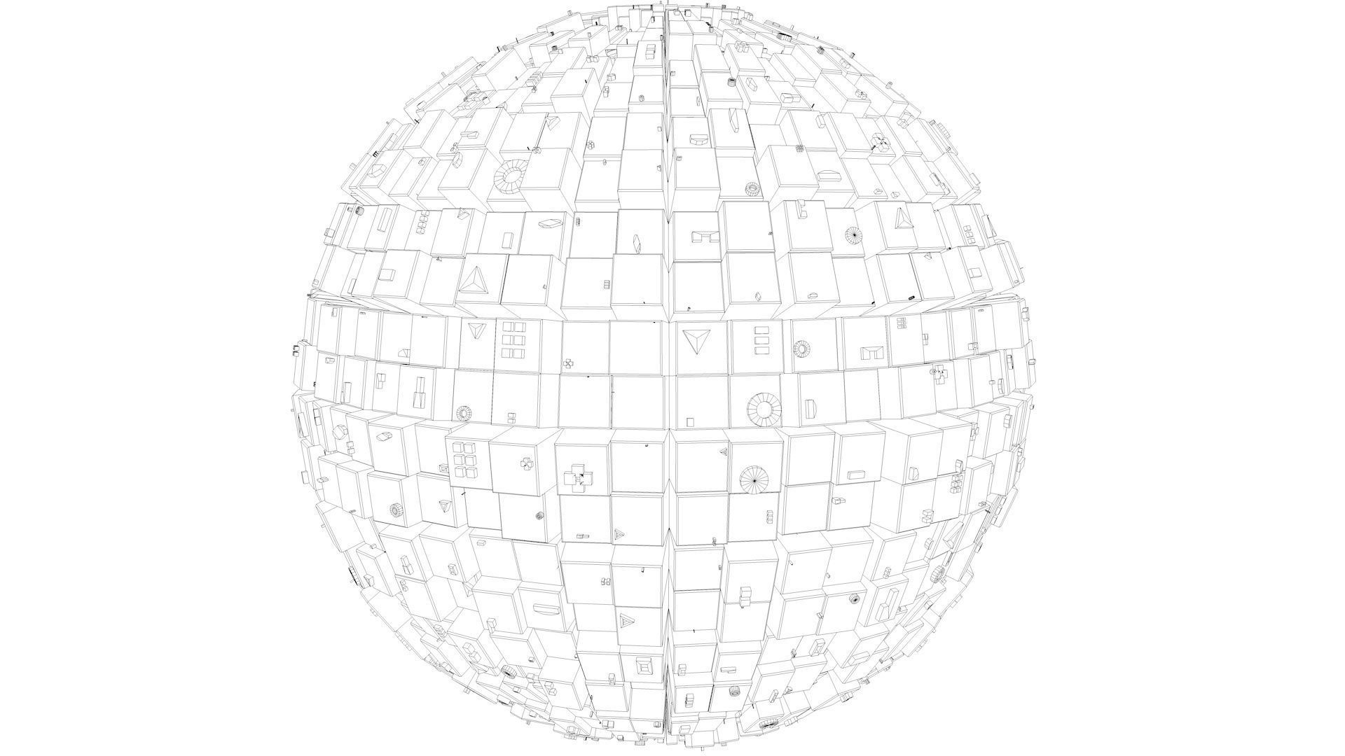 Sci-Fi Shapes Linghun 3D model_18