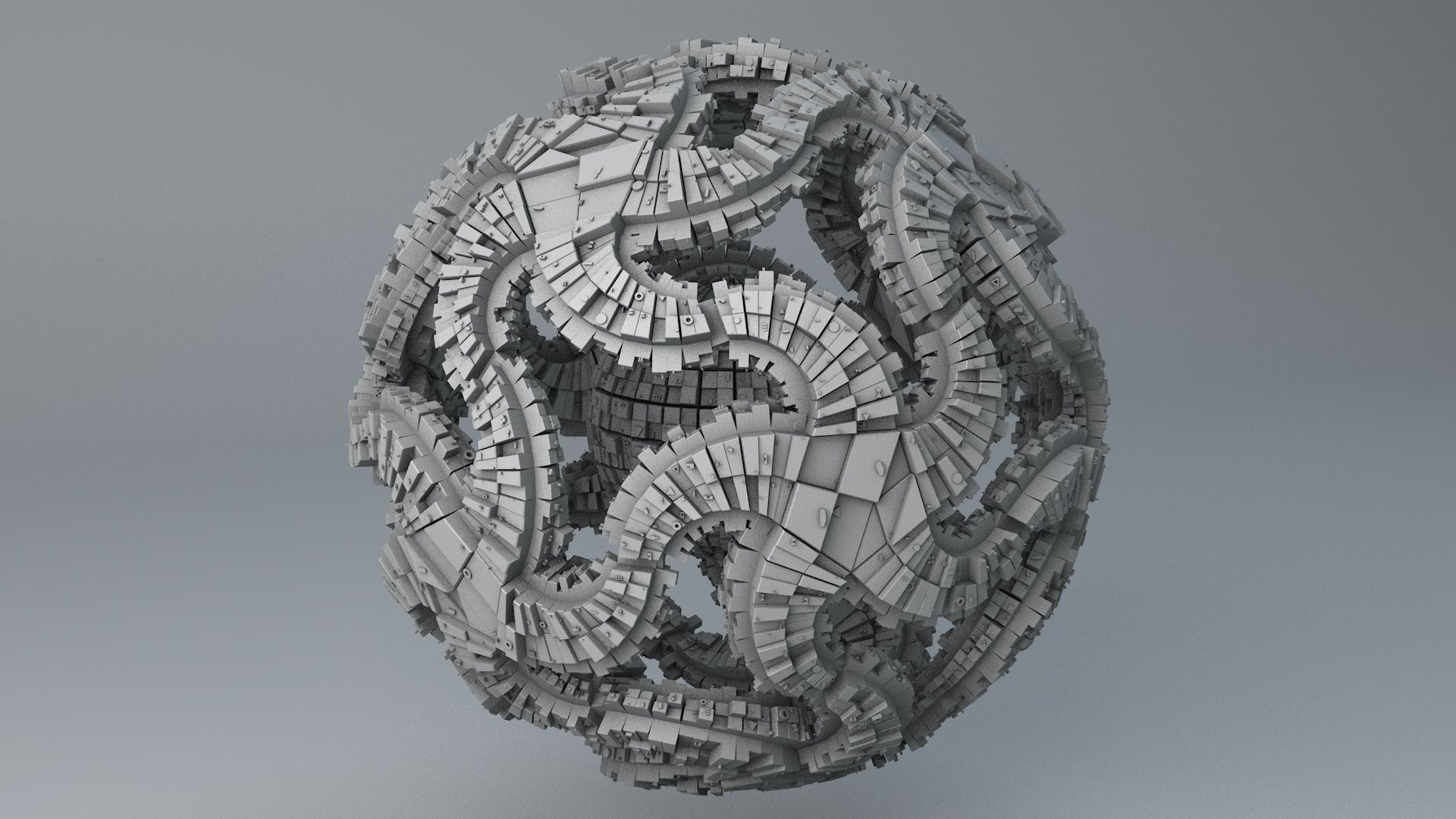 Sci-Fi Shapes Linghun 3D model_4