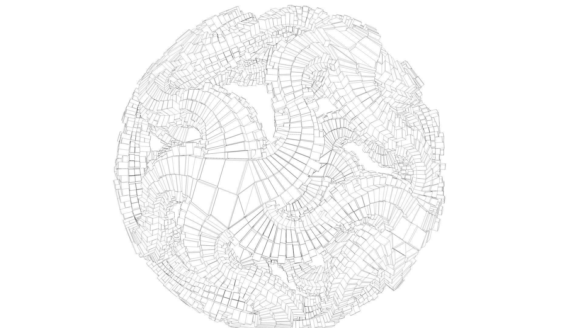 Sci-Fi Shapes Linghun 3D model_13