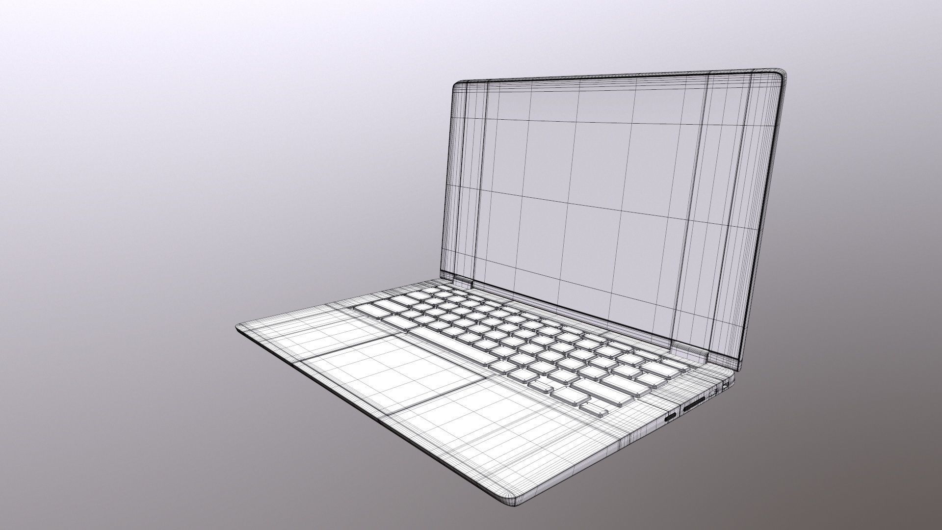 Lenovo Laptop 3D model_23