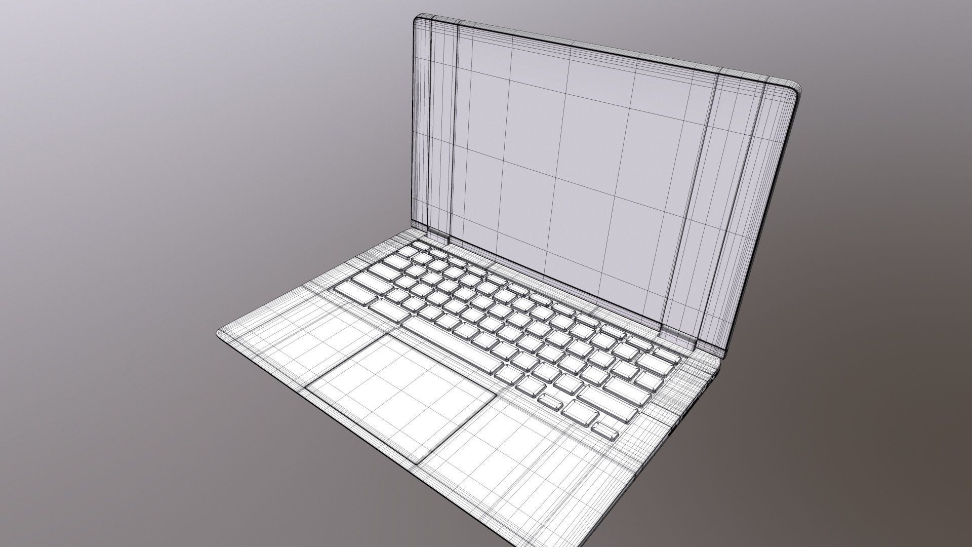 Lenovo Laptop 3D model_24