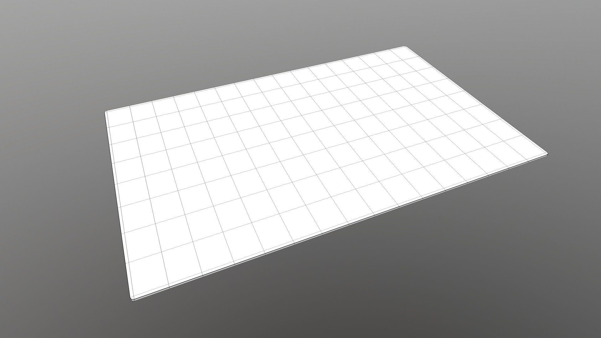 Mat 3d Model rug with triangles 3D model_9