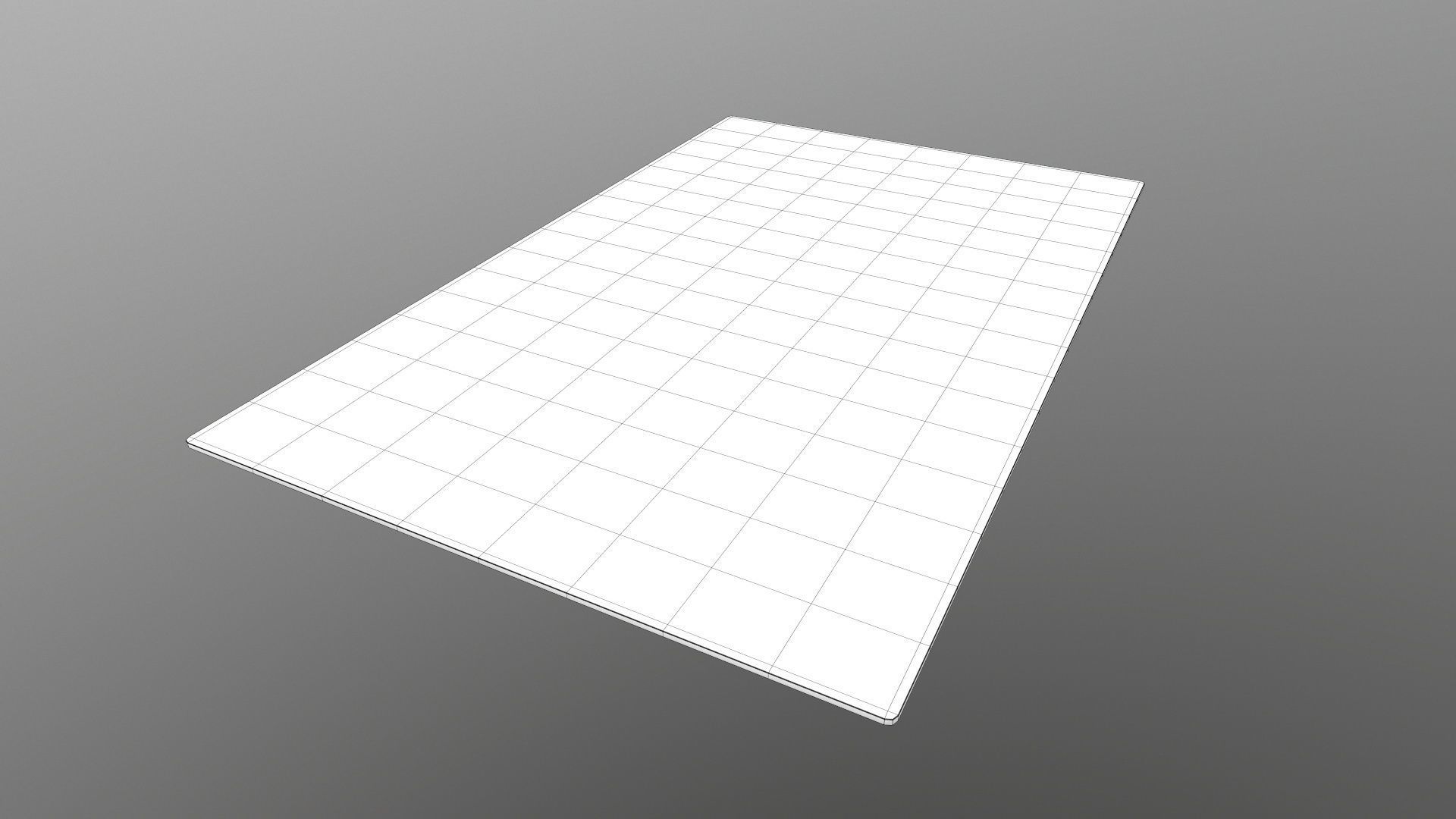 Mat 3d Model rug with triangles 3D model_10