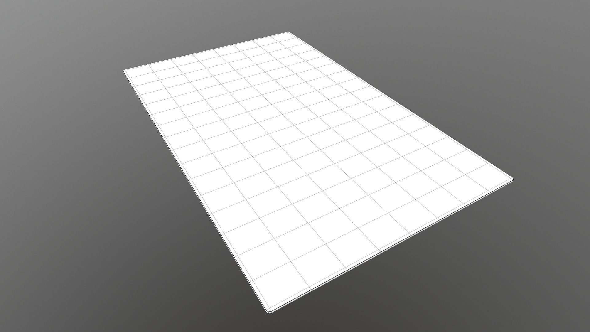 Mat 3d Model rug with triangles 3D model_11