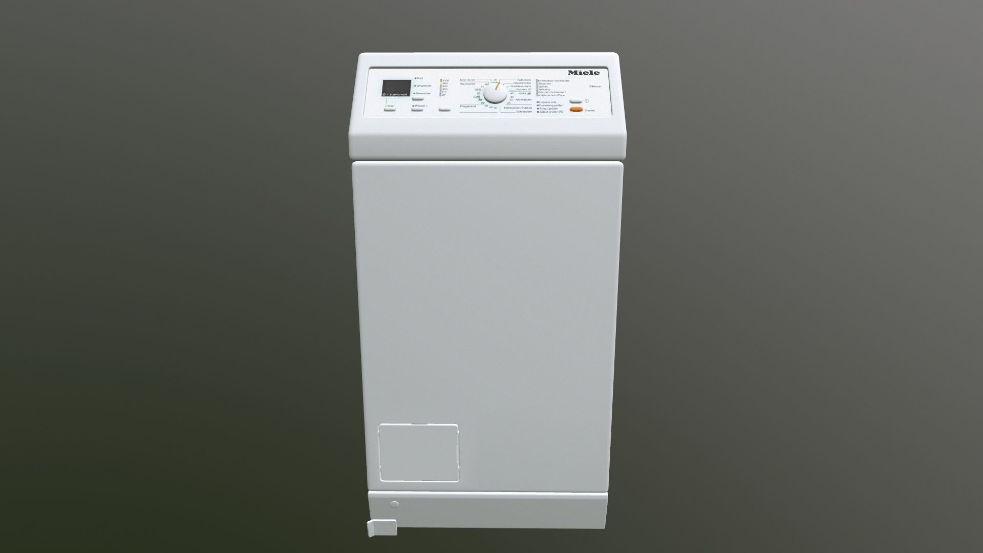 Miele washing machine 3D model_2