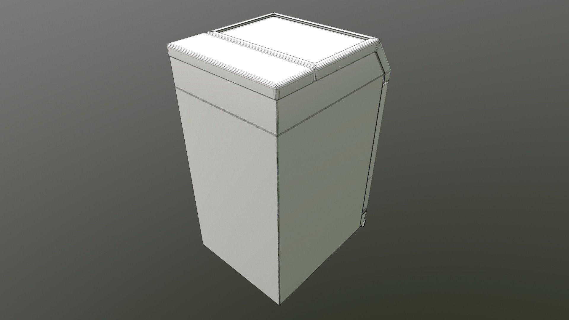 Miele washing machine 3D model_15