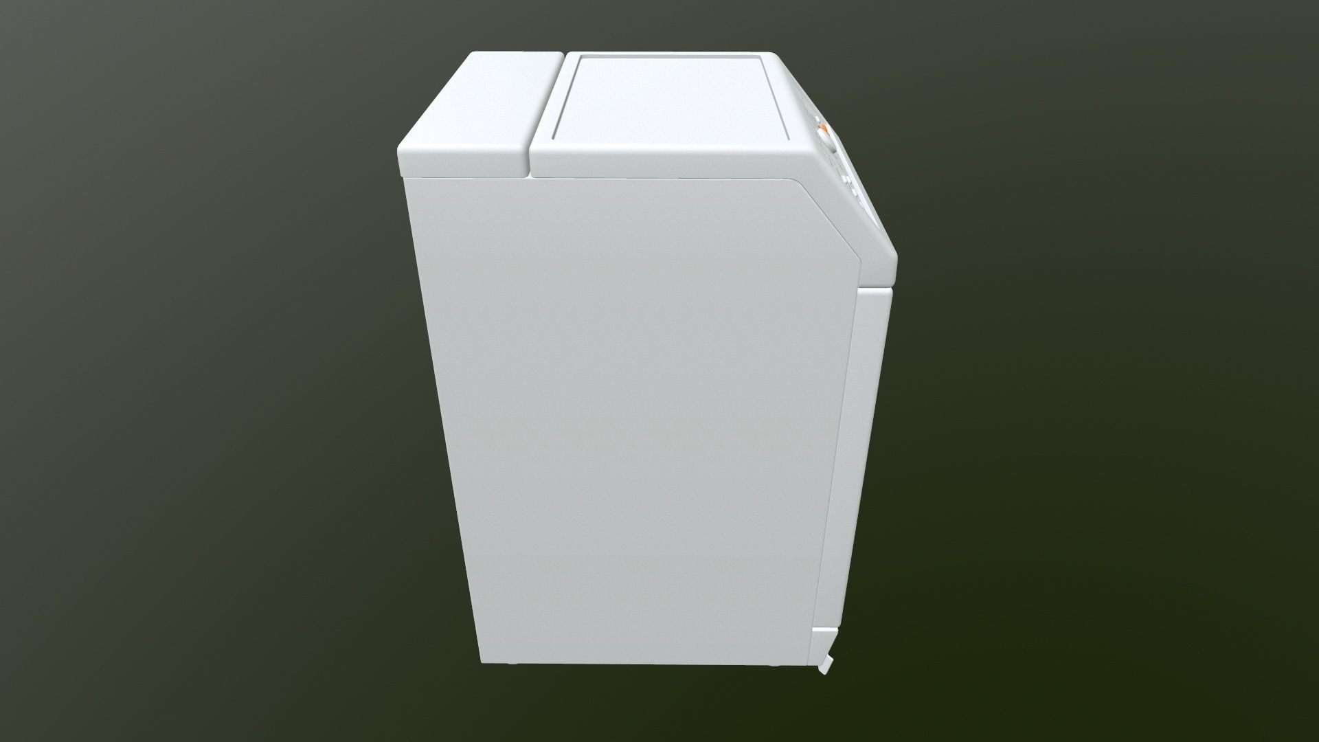 Miele washing machine 3D model_6