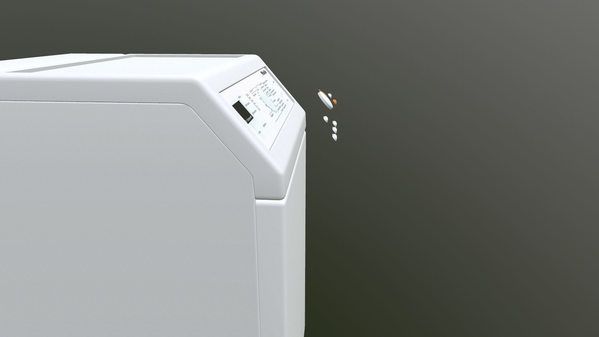 Miele washing machine 3D model_19