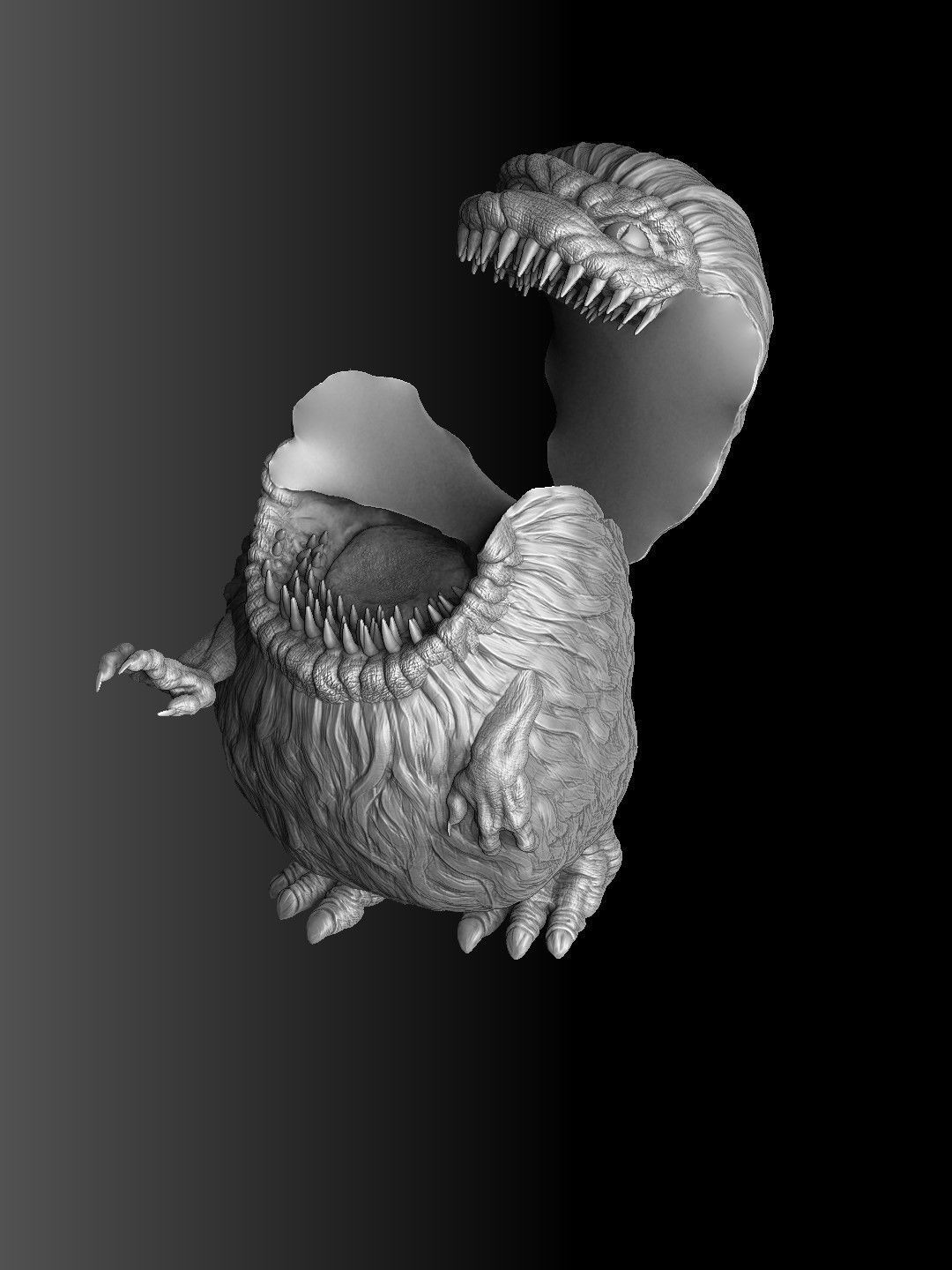 CRITTERS 2 OPTIONS FOR 3D PRINT STL 3D print model_23