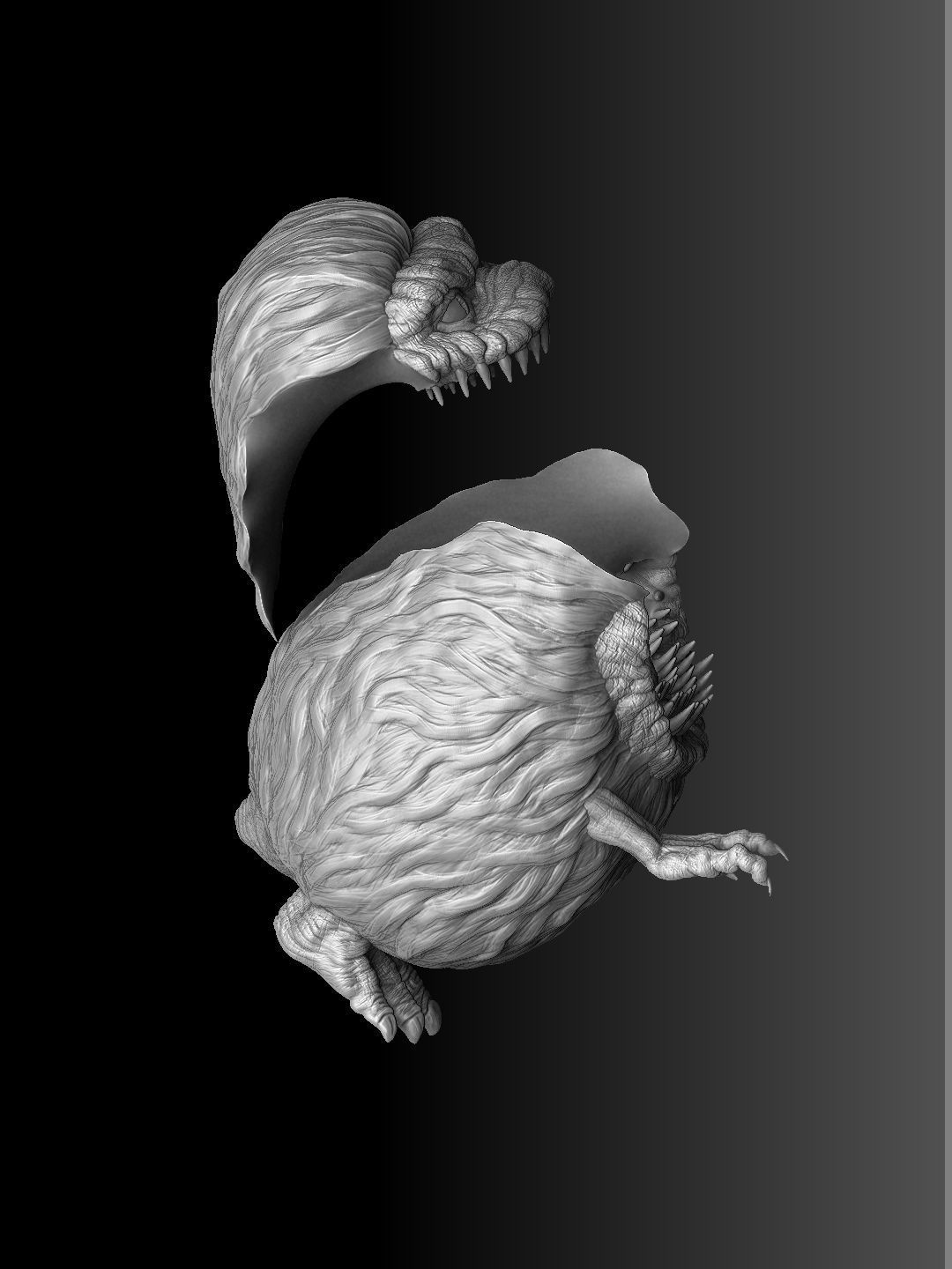 CRITTERS 2 OPTIONS FOR 3D PRINT STL 3D print model_27