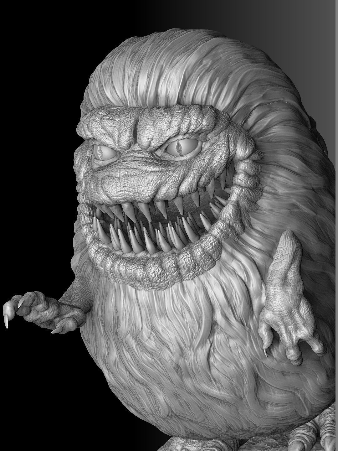 CRITTERS 2 OPTIONS FOR 3D PRINT STL 3D print model_44