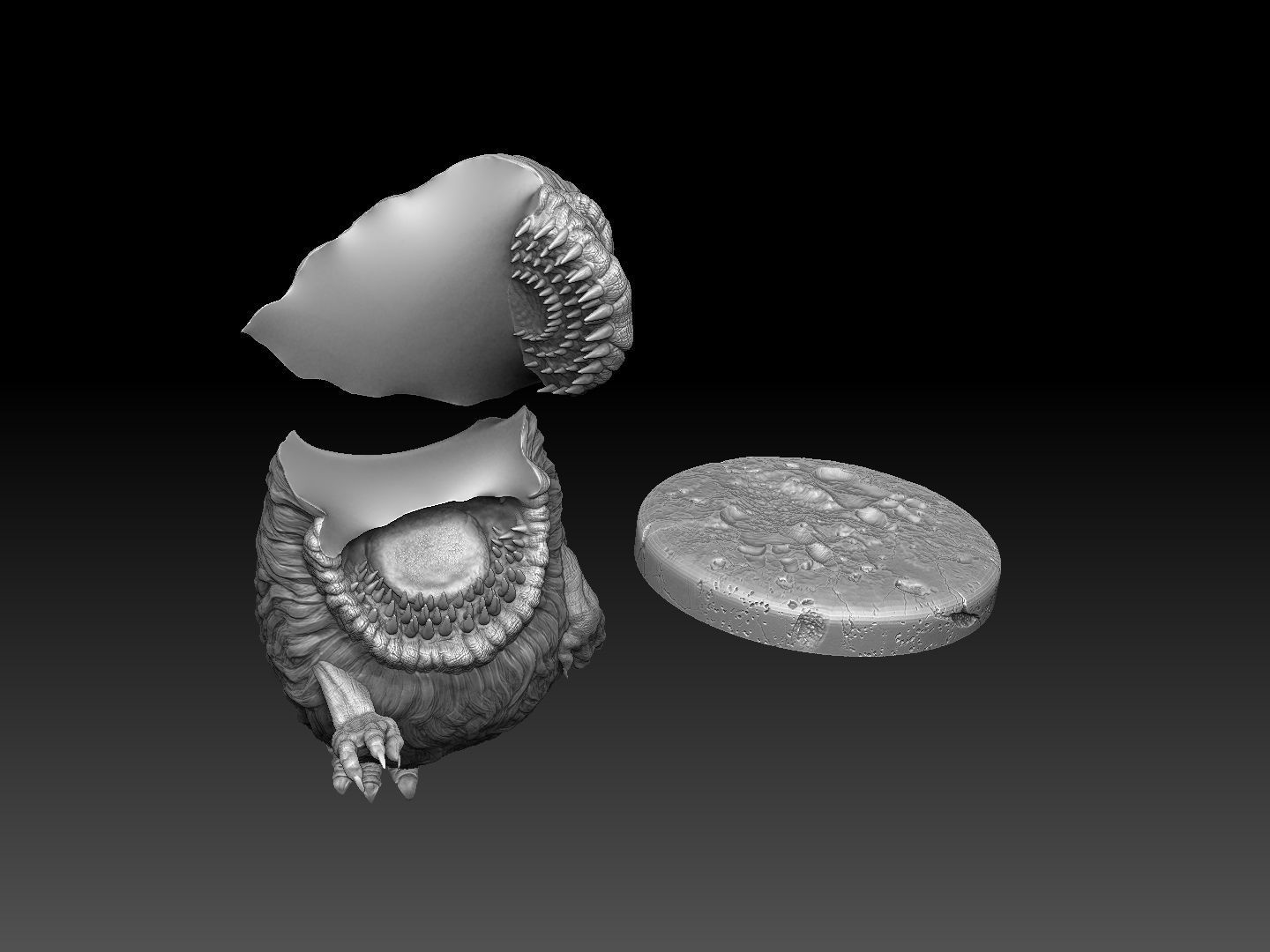 CRITTERS 2 OPTIONS FOR 3D PRINT STL 3D print model_24