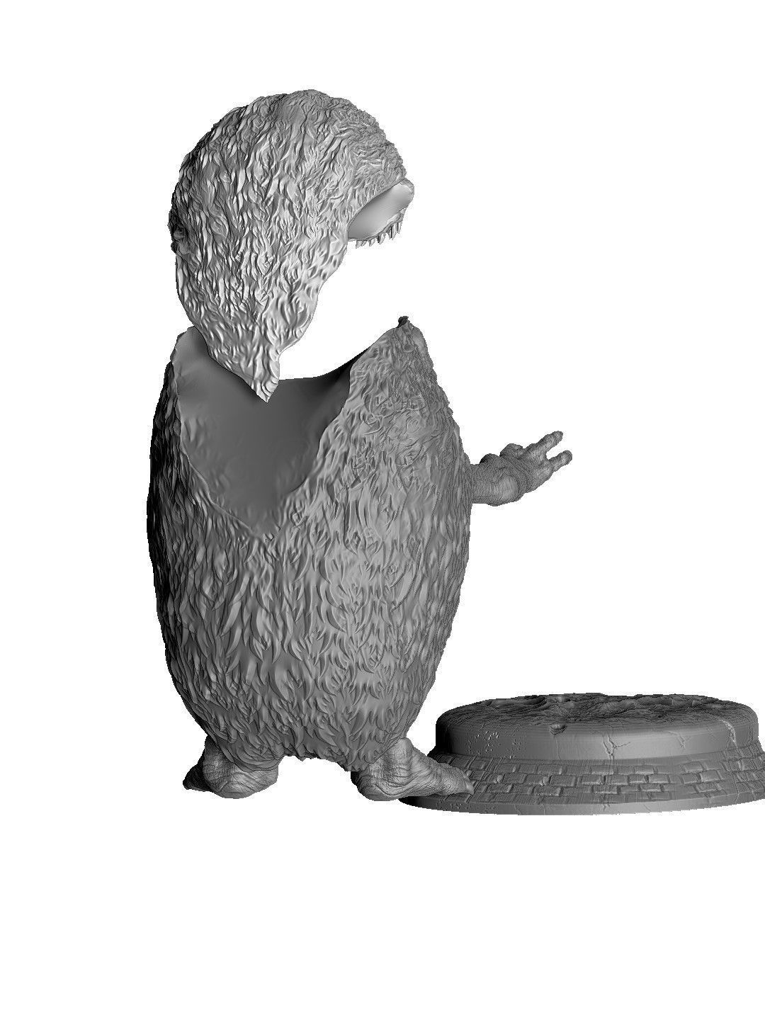 CRITTERS 2 OPTIONS FOR 3D PRINT STL 3D print model_13