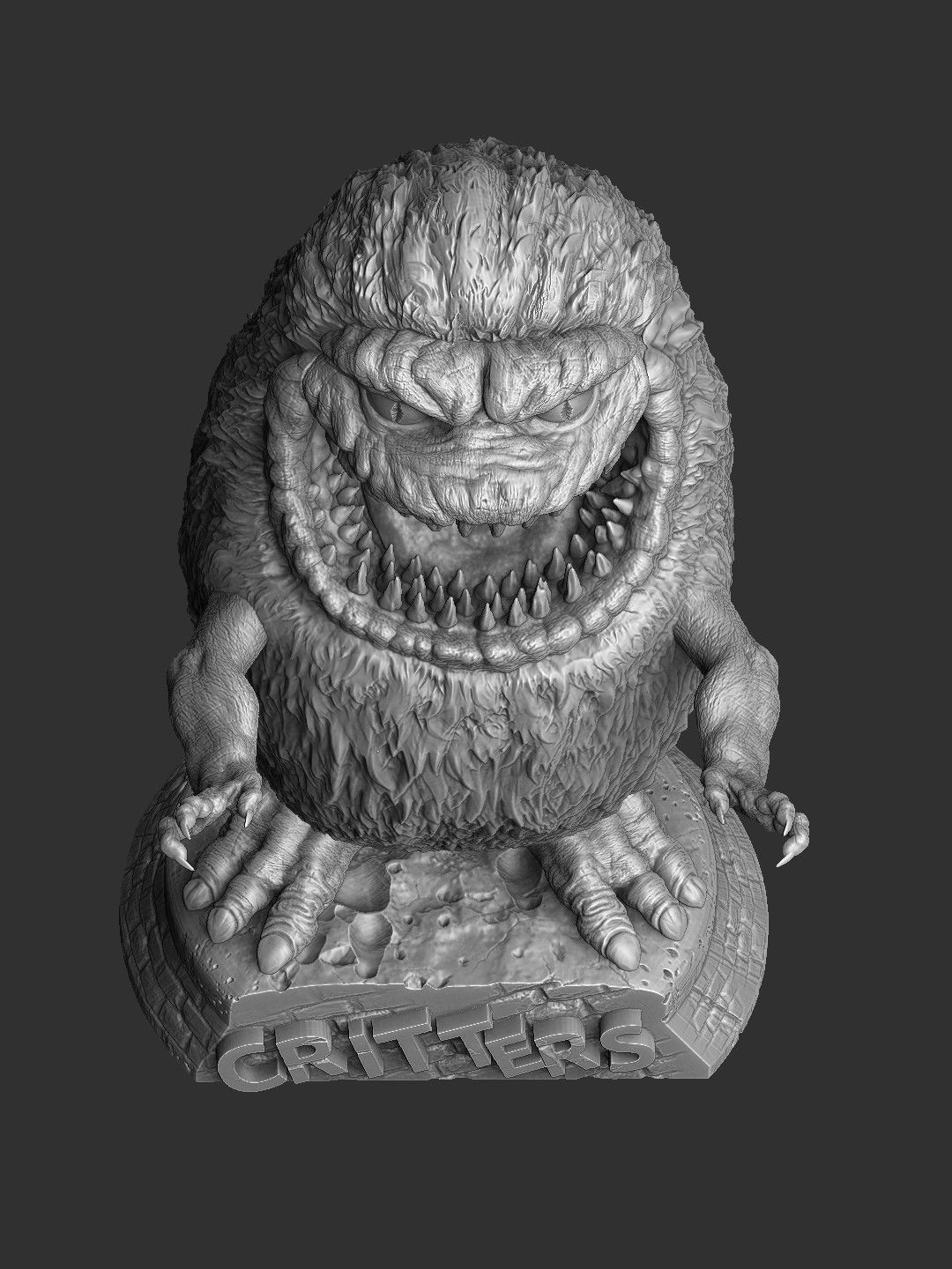 CRITTERS 2 OPTIONS FOR 3D PRINT STL 3D print model_1