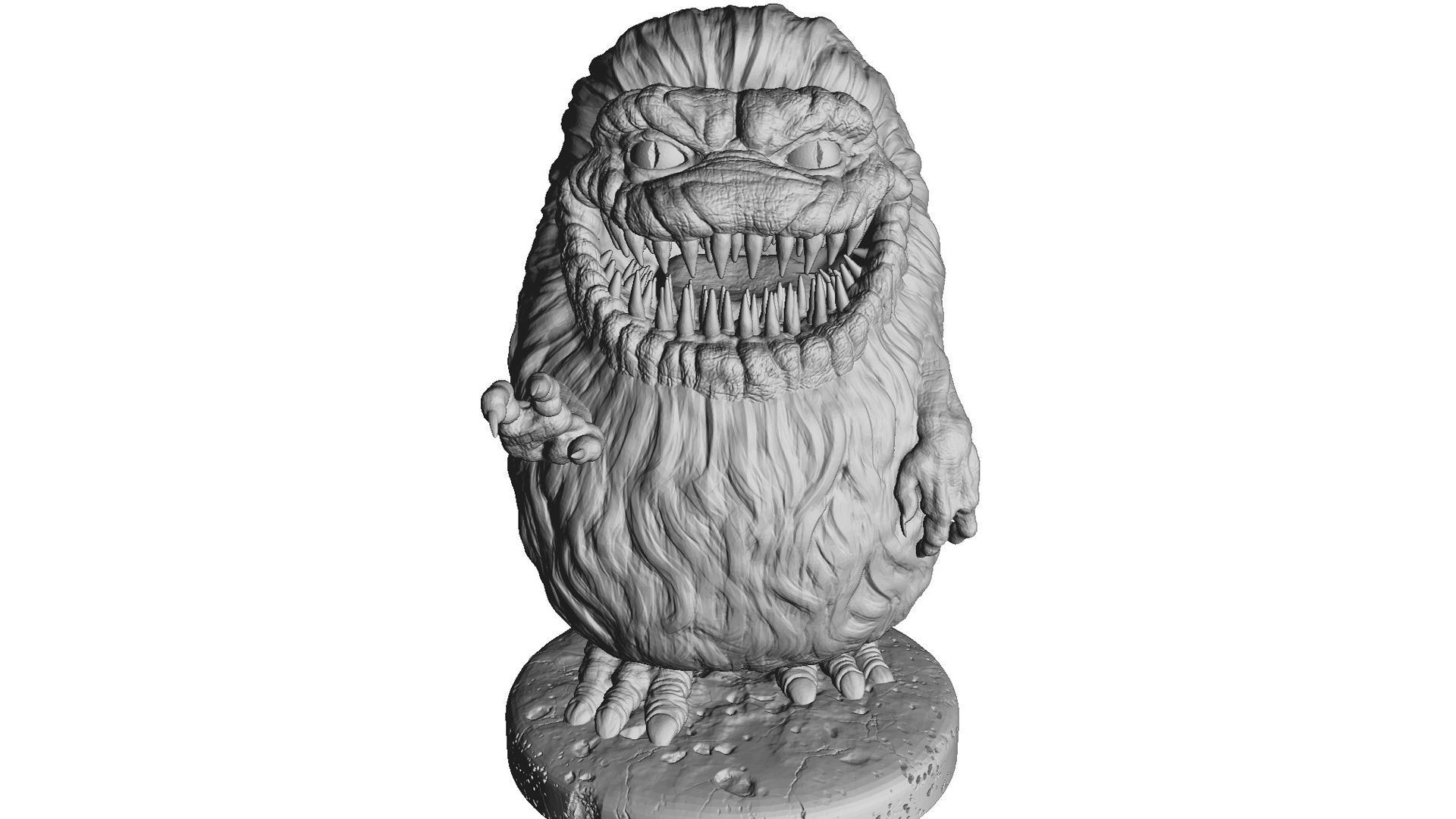 CRITTERS 2 OPTIONS FOR 3D PRINT STL 3D print model_49