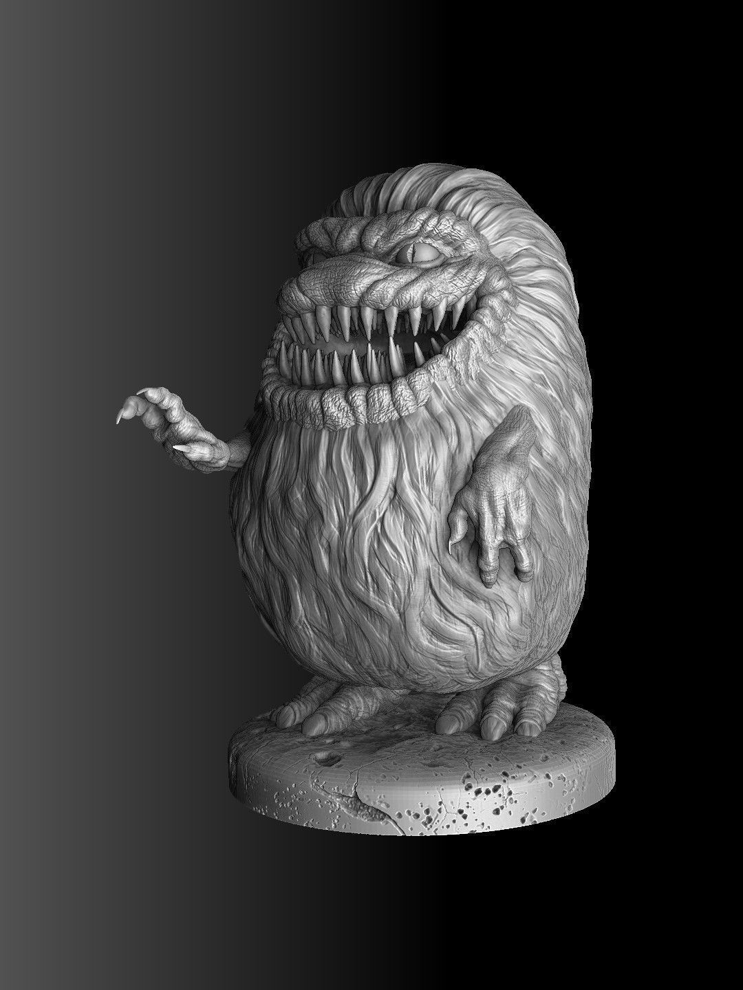 CRITTERS 2 OPTIONS FOR 3D PRINT STL 3D print model_22