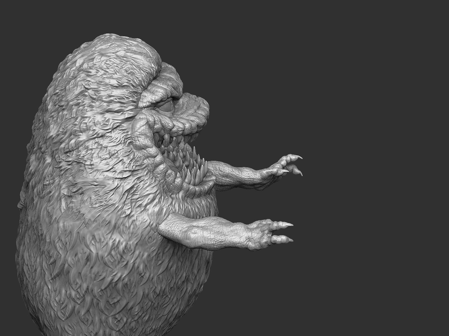 CRITTERS 2 OPTIONS FOR 3D PRINT STL 3D print model_17