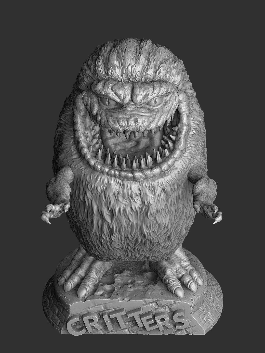 CRITTERS 2 OPTIONS FOR 3D PRINT STL 3D print model_21