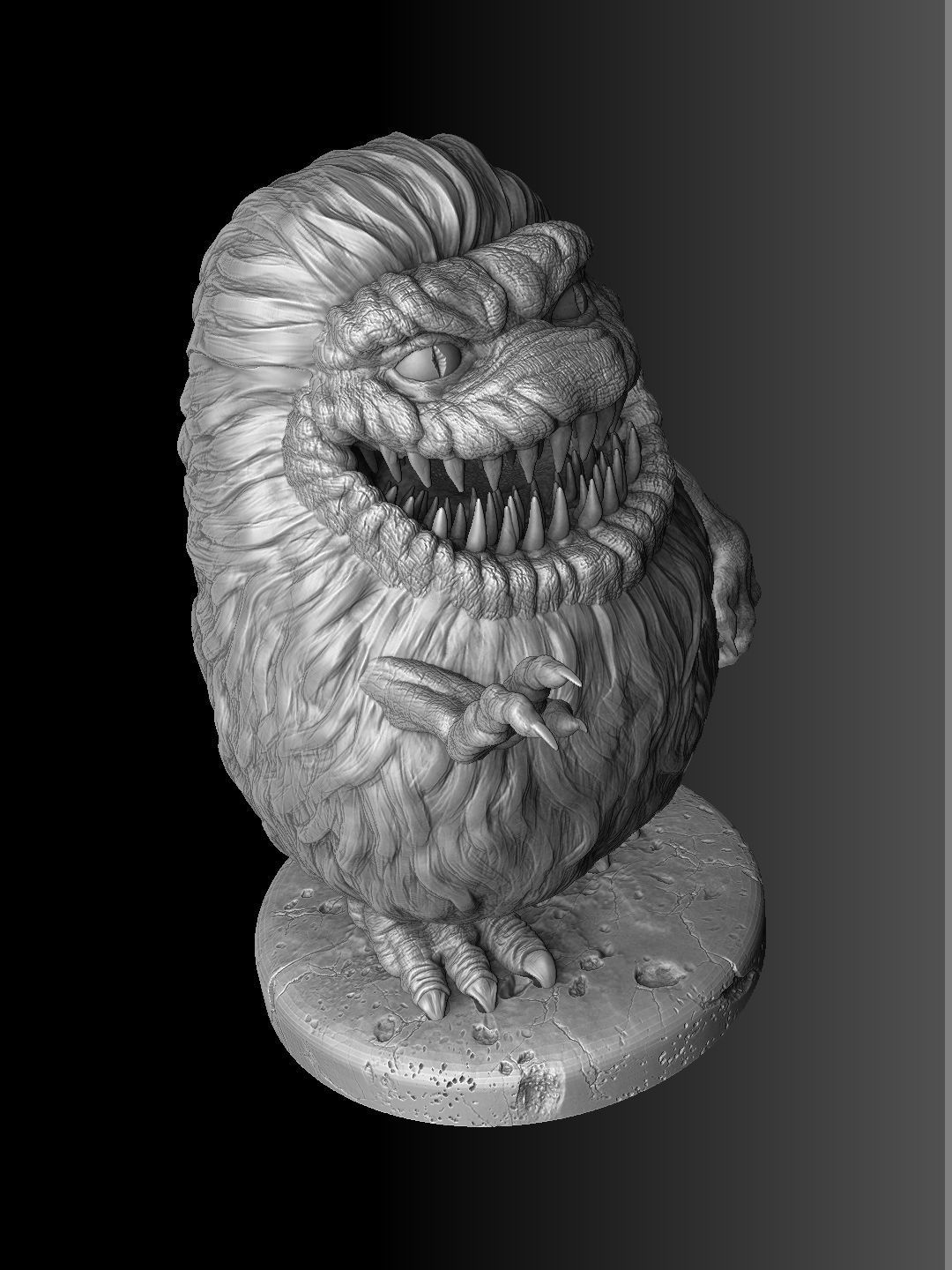 CRITTERS 2 OPTIONS FOR 3D PRINT STL 3D print model_34