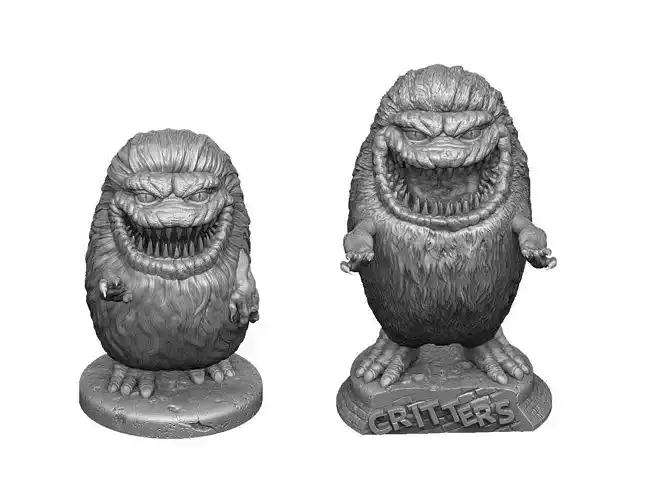 CRITTERS 2 OPTIONS FOR 3D PRINT STL  3D print model