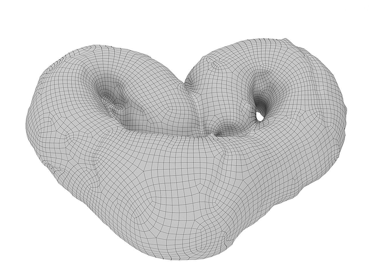 Cookie 15 Low-poly 3D model_19