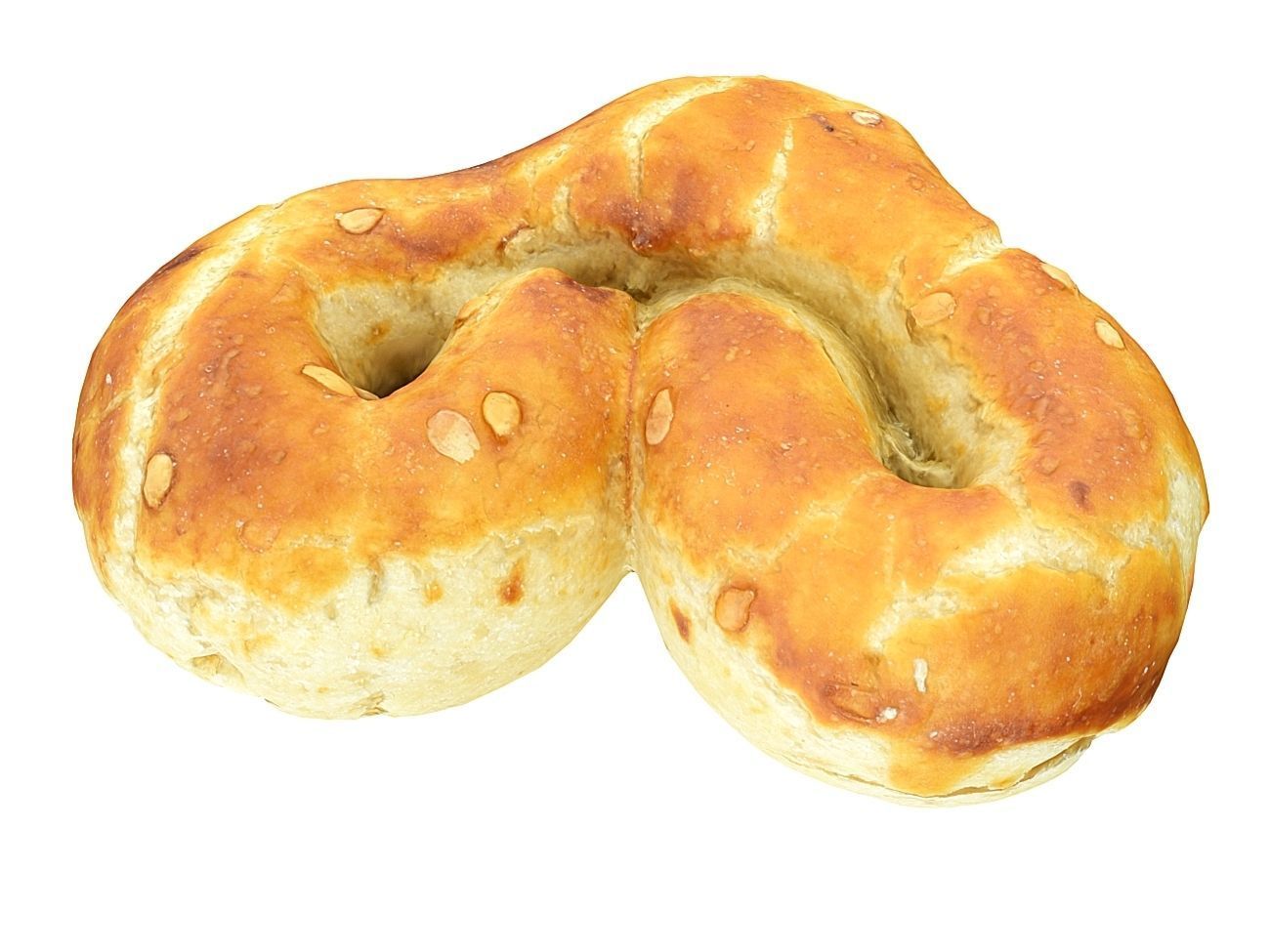 Cookie 15 Low-poly 3D model_2