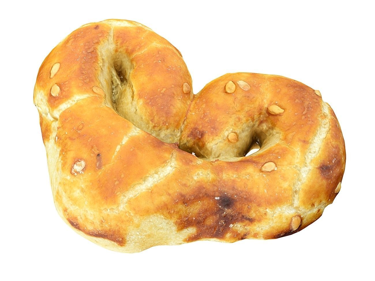 Cookie 15 Low-poly 3D model_6