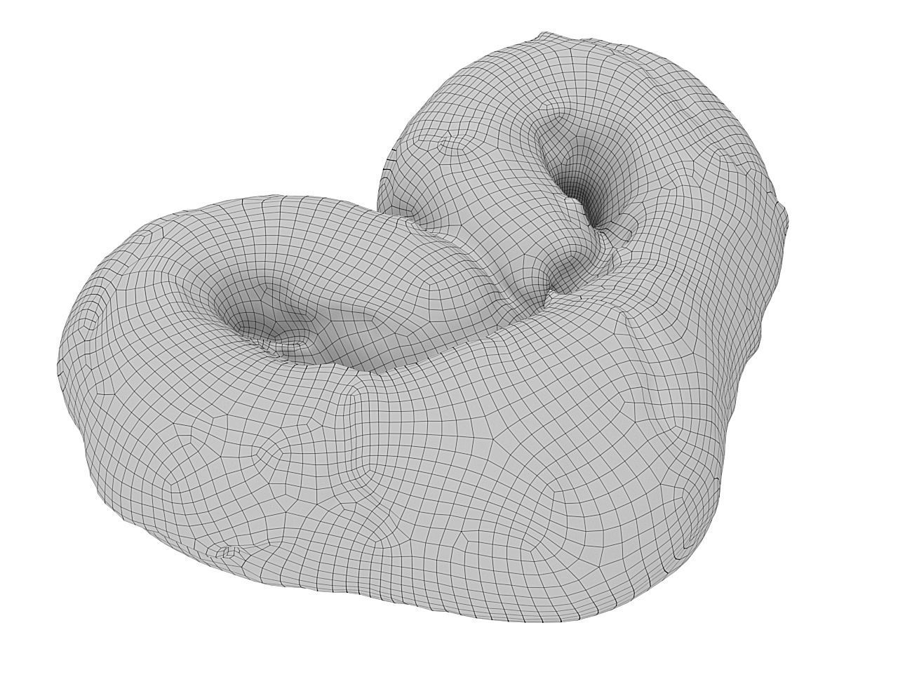 Cookie 15 Low-poly 3D model_18