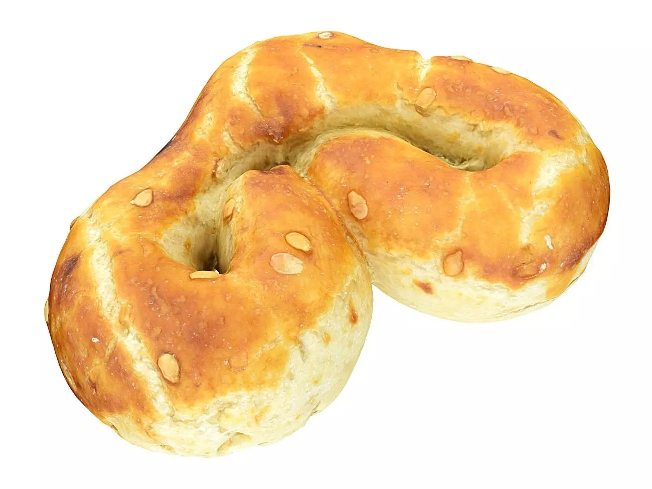 Cookie 15 Low-poly 3D model_0