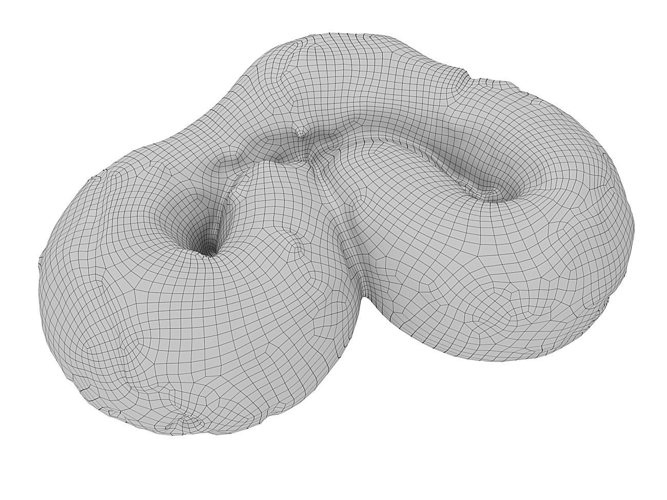 Cookie 15 Low-poly 3D model_15