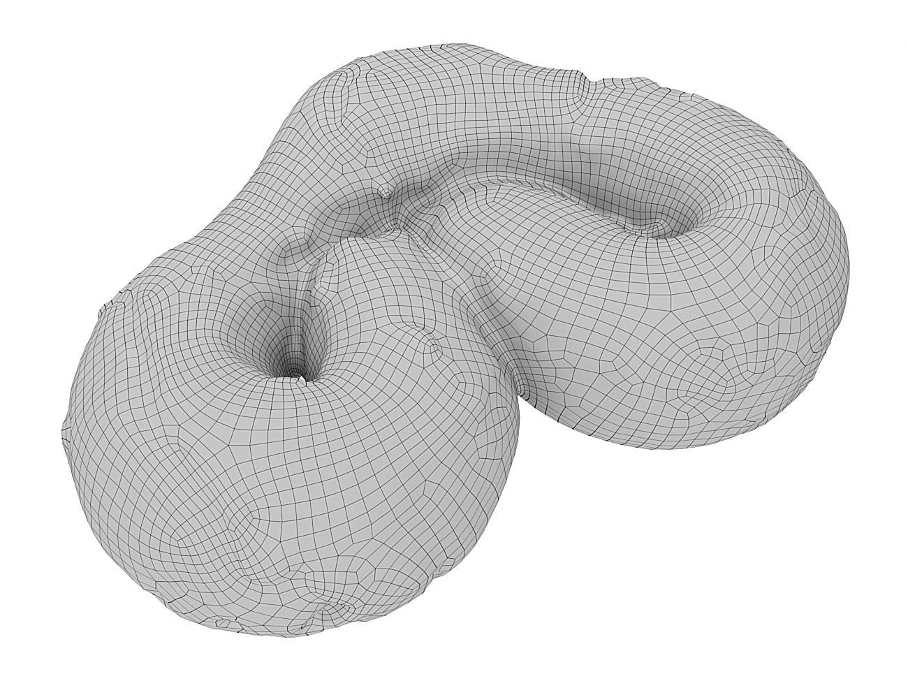 Cookie 15 Low-poly 3D model_14