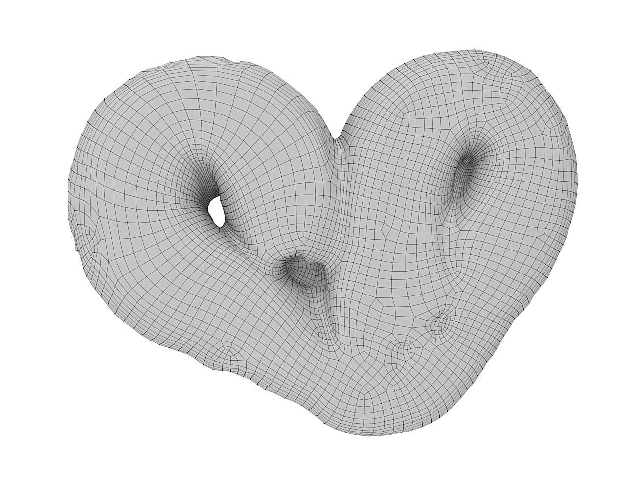 Cookie 15 Low-poly 3D model_20