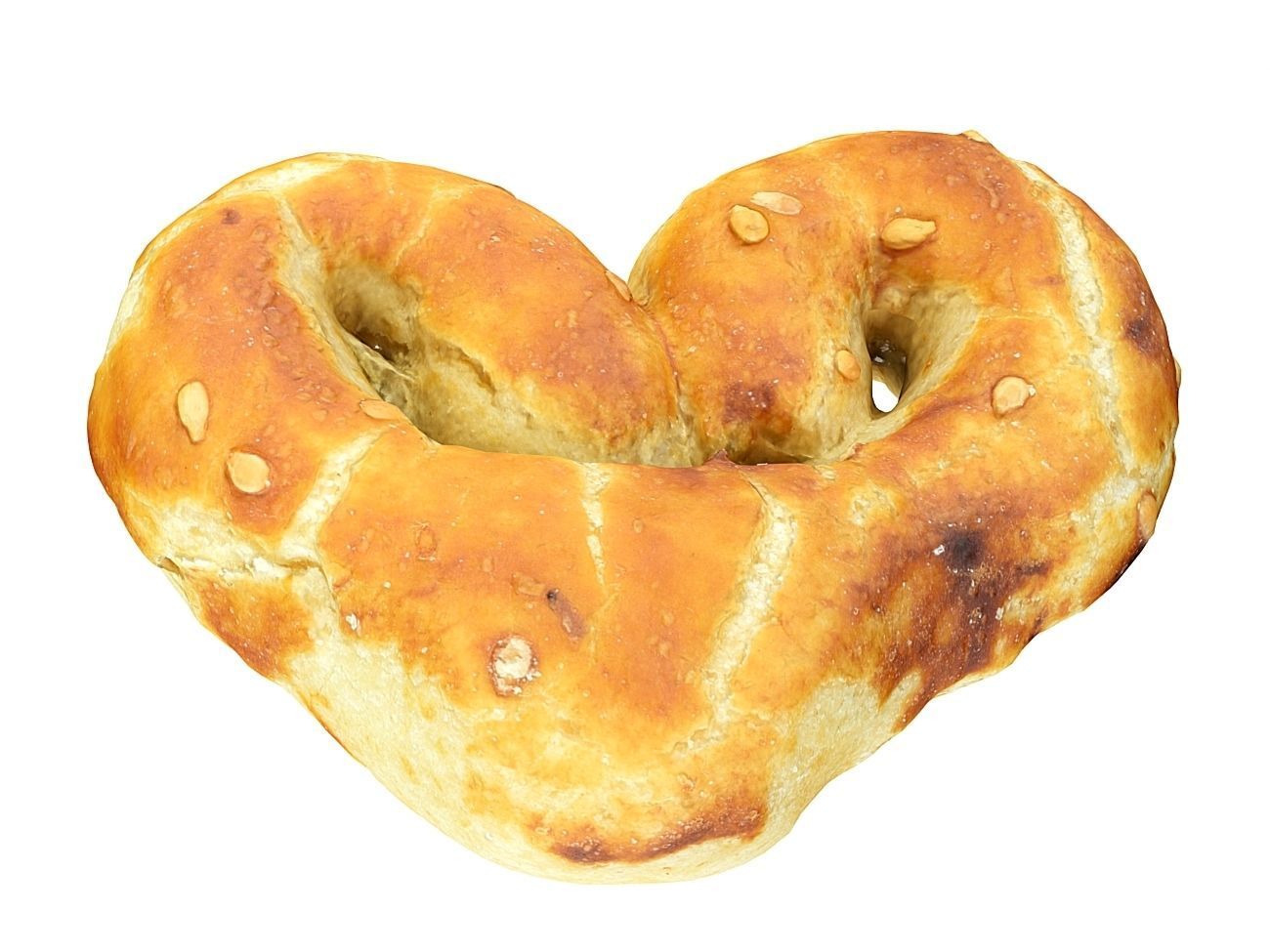 Cookie 15 Low-poly 3D model_5