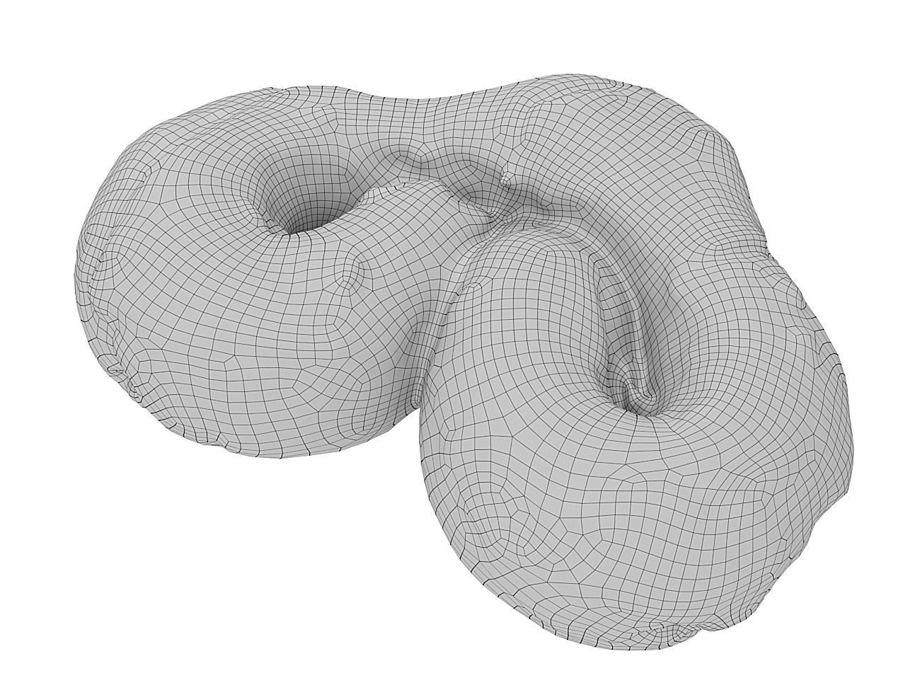 Cookie 15 Low-poly 3D model_17