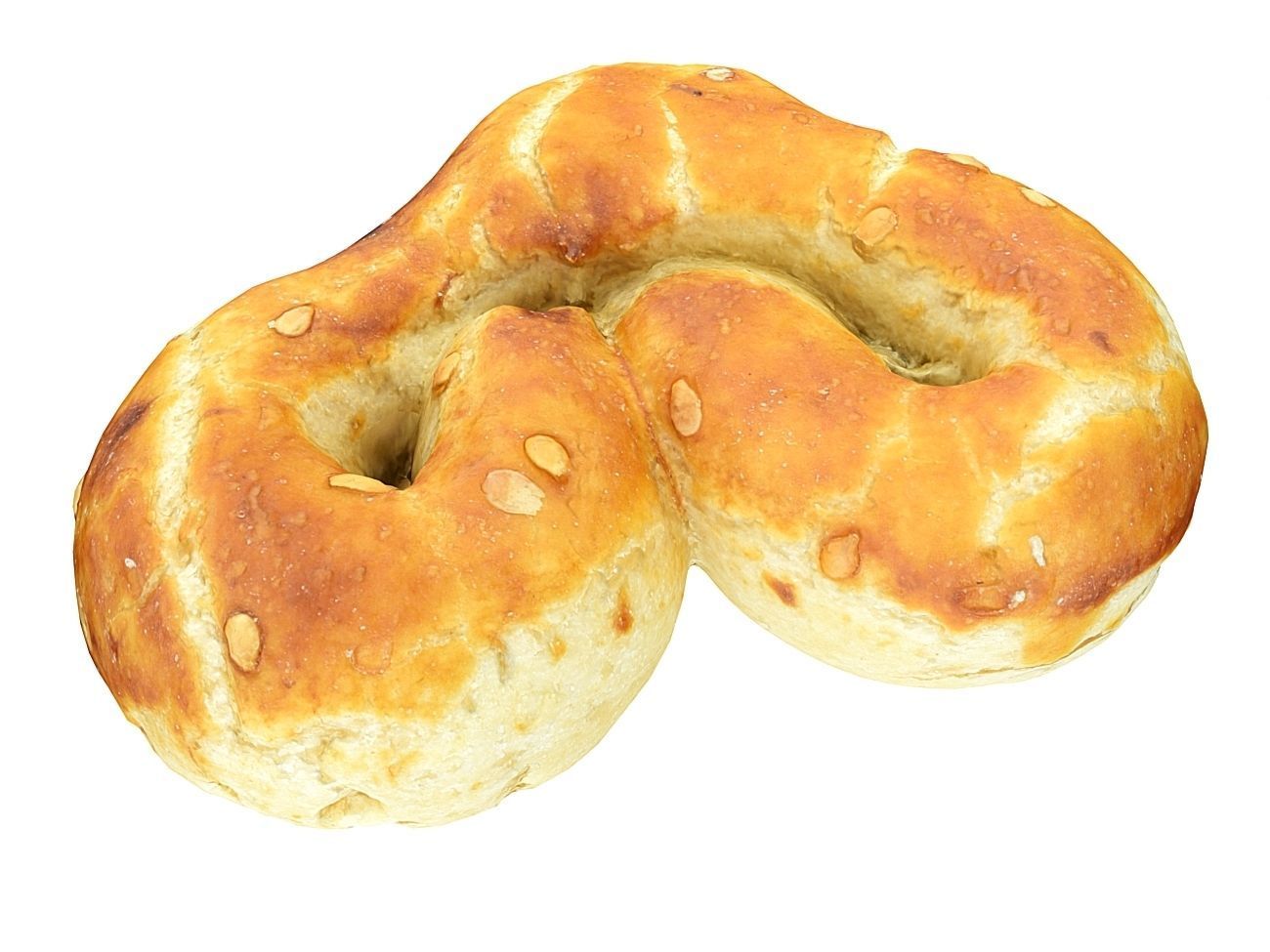 Cookie 15 Low-poly 3D model_1