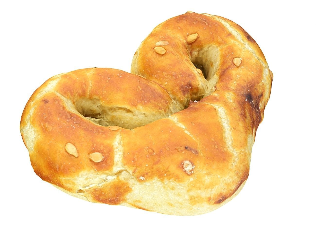 Cookie 15 Low-poly 3D model_4